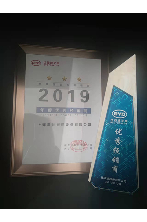 东阳市比亚迪2019优秀经销商